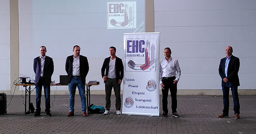 Die neue Vorstandschaft des EHC Straubings