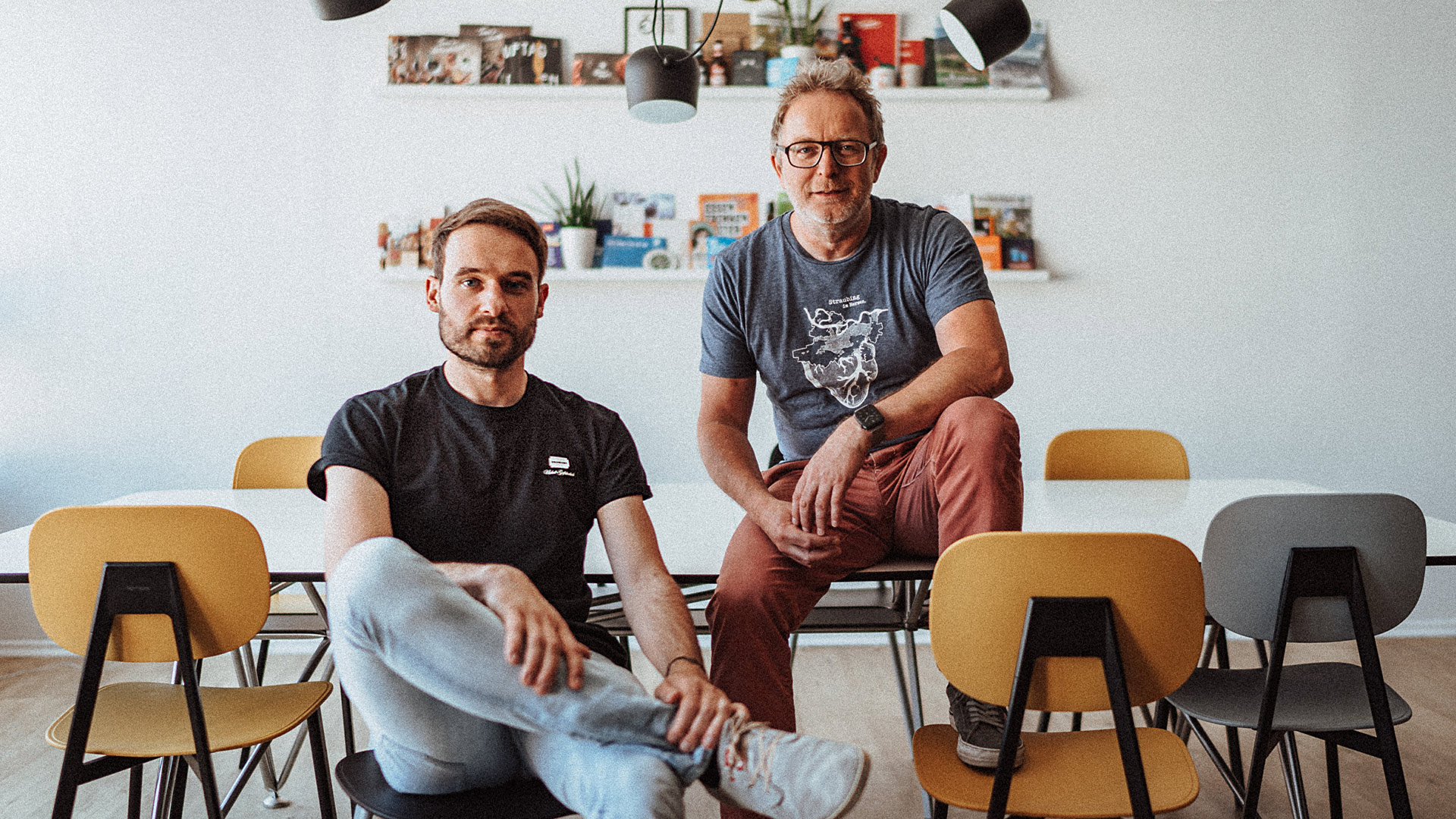 Portraitfoto von Matthias Lehner und Dieter Zollner