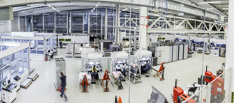 Halle der Zollner Elektronik AG