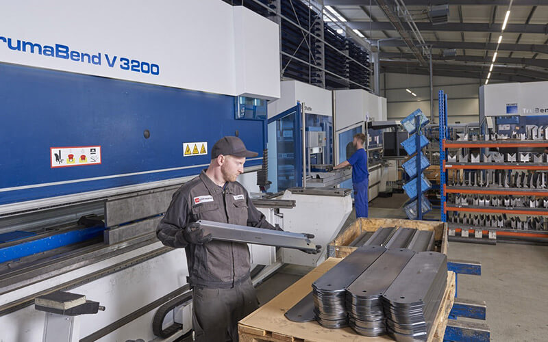 Mitarbeiter bei der Arbeit