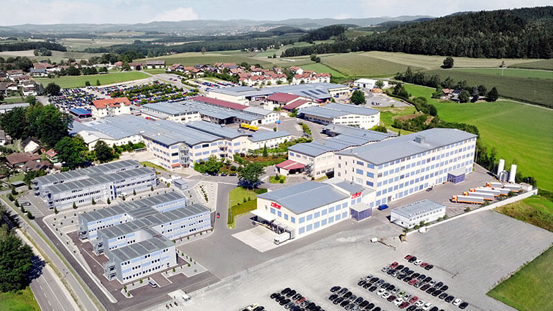 Luftaufnahme von der Zollner Elektronik AG