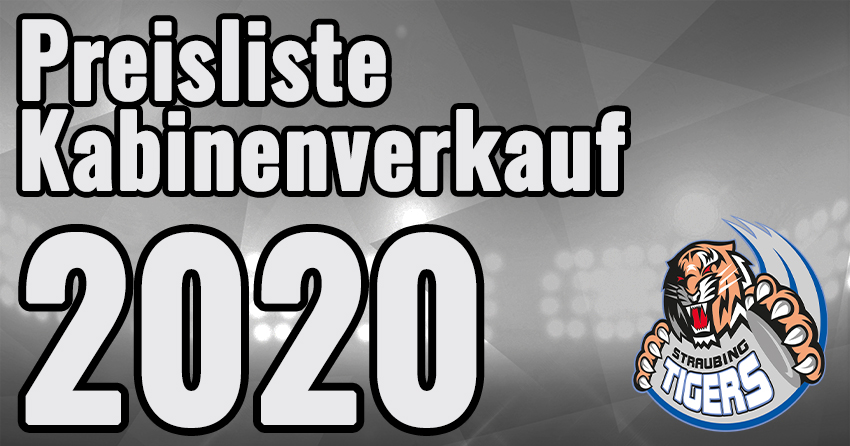 Preisliste Kabinenverkauf 2020