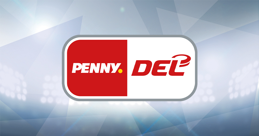 Logo von Penny neben dem Logo von del