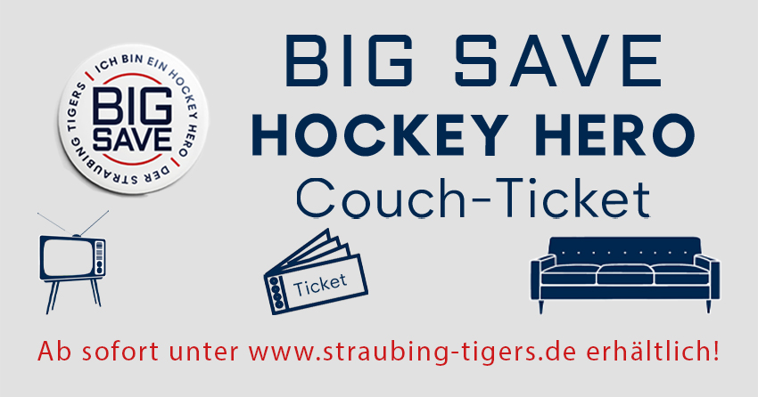 Big Save Hockey Hero Couch-Ticket