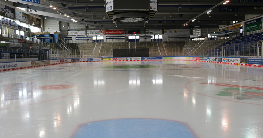 Eisfläche am Pulverturm