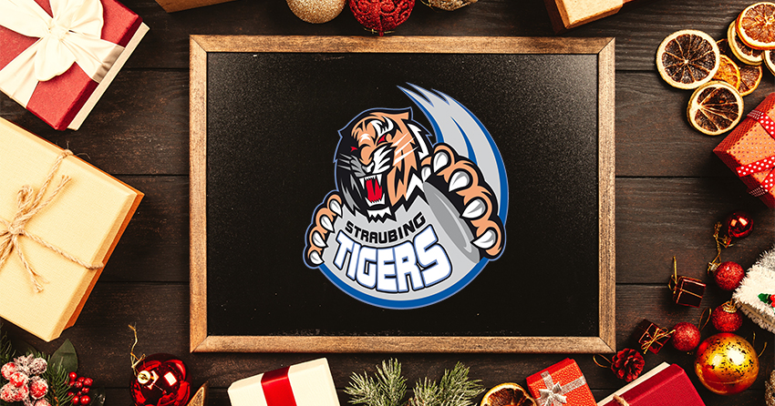 Tigers Logo in Weihnachtstimmung