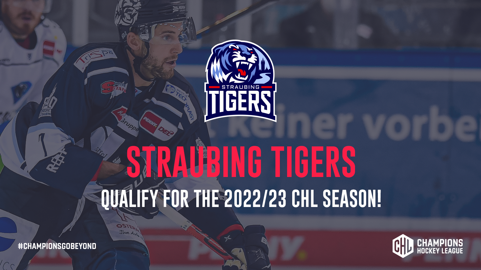 Straubing Tigers qualifizieren sich für CHL 2022/23